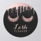 Lashes Cleaner Modern Rose Gold Dripping eyelash