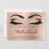 Lashes Extension Aftercare Instruction Browns Rose (Front)