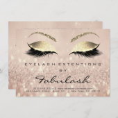 Lashes Extension Aftercare Instruction Pin Rose (Front/Back)