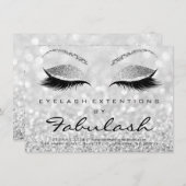 Lashes Extension Aftercare Instruction Wow Gliter (Front/Back)