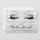 Lashes Extension Aftercare Instruction Wow Gliter (Front)