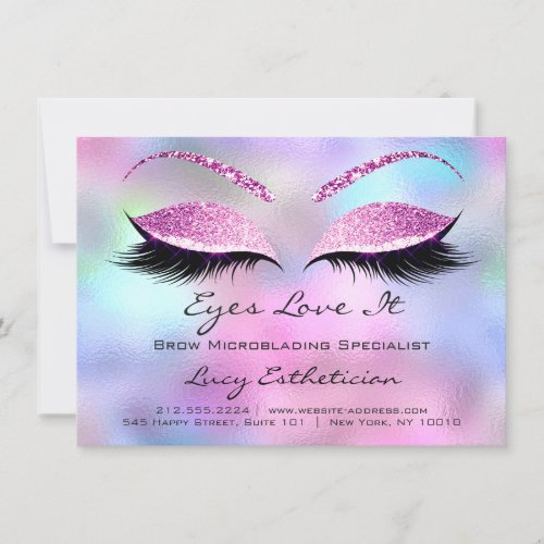 Lashes Extension Aftercare Instructions Pink Blue