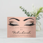 Lashes Extension Aftercare Instructions Rose Silk (Standing Front)