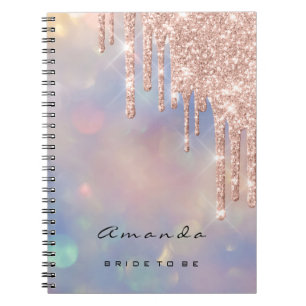 Lashes Extension Event Makeup Artist Bridal Rose Notebook