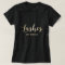 Lashes Makeup Artist Elegant Gold Typography