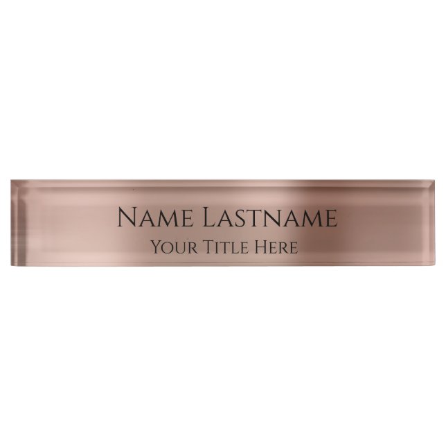 Lashes Makeup Artist Event Planner Consulting Desk Name Plate (Front)