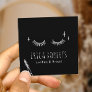 Lashes Makeup Artist Minimalist Eyelash Salon Square Business Card