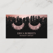 Lashes Makeup Artist Rose Gold Drips Appointment (Front)