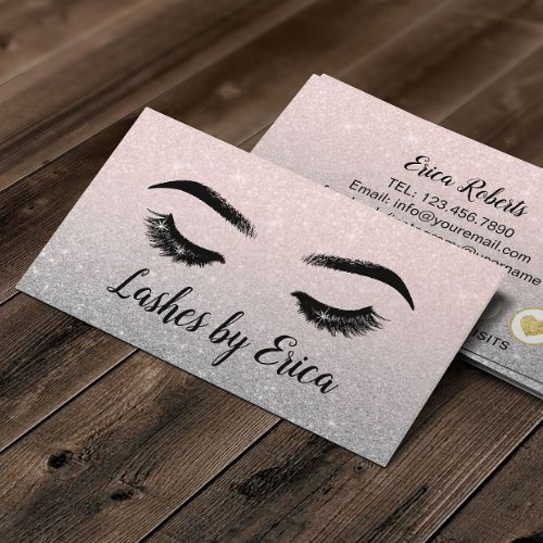 Lashes Makeup Artist Rose Gold  Silver Loyalty