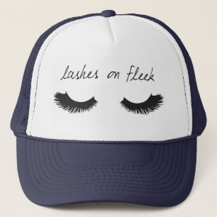 Lashes on Fleek Trucker Hat
