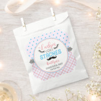 "Lashes Or Staches" Modern Gender Reveal Party