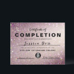 Lashes Rose Gold Dripping Glitter Award Course<br><div class="desc">Lashes Rose Gold Dripping Glitter Award Course design. If you want to change the font style, color or text placement, simply click the "Customize Further" button. If you need my design on any other size or need help with your design, please don`t hesitate to contact me! More matching items in...</div>