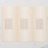 Lashes Salon Makeup Artist Ivory Pearl Tri-Fold (Back)