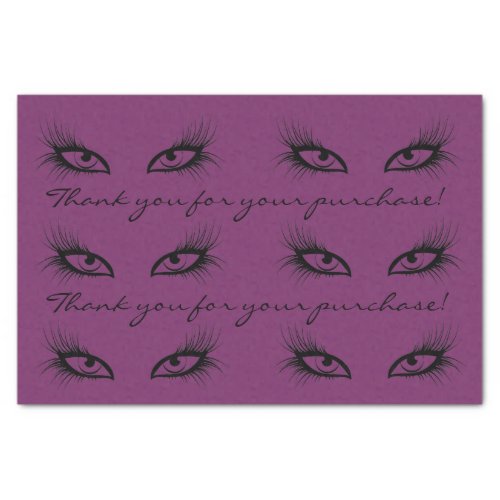 lashes tissue paper