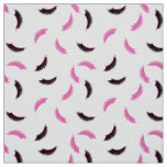 Lashes with pink glitter pattern fabric