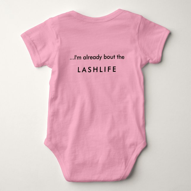 LASHLIFE Baby Baby Bodysuit (Back)