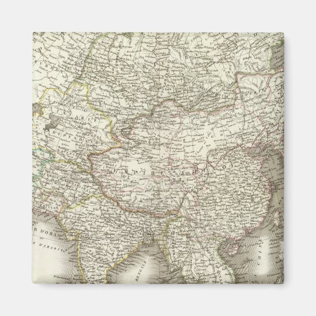 L'Asie - Asia Magnet (Front)