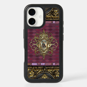 Lasleen Elegant Protective Monogram iPhone 16 Case