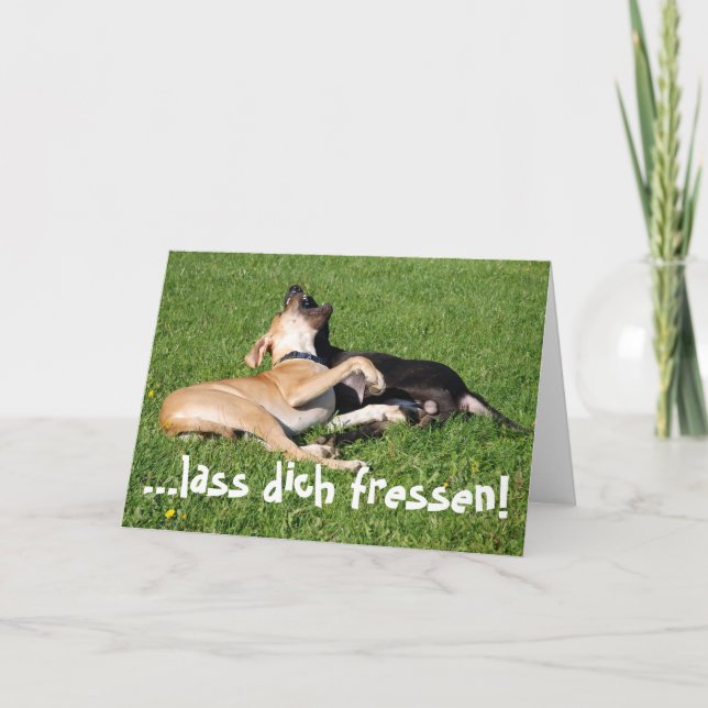 Lass dich fressen! card (Front)