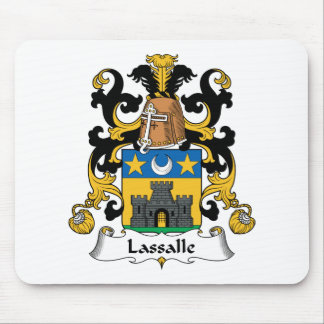 Lassalle Family Crest Mouse Pad