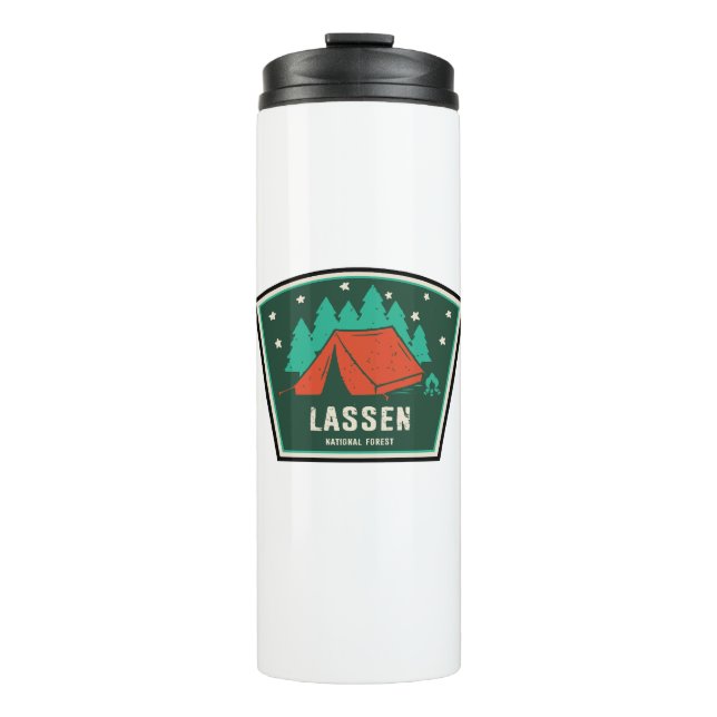 Lassen National Forest Camping Thermal Tumbler (Front)