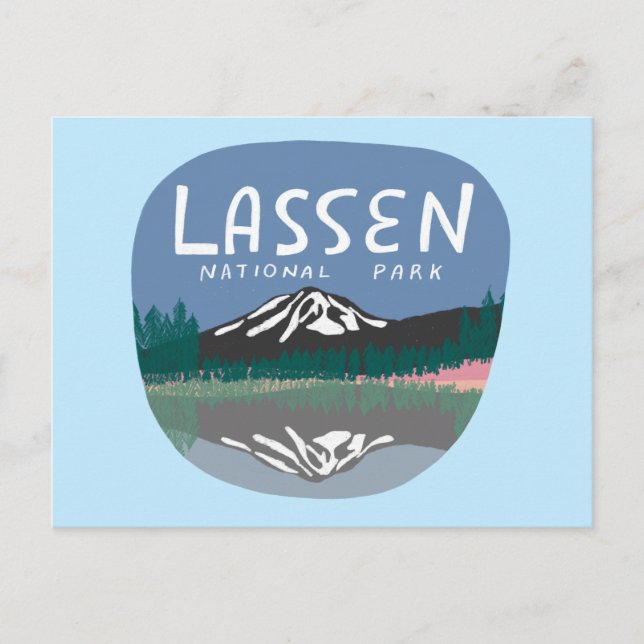 Lassen National Park Mountain Volcano California Postcard (Front)