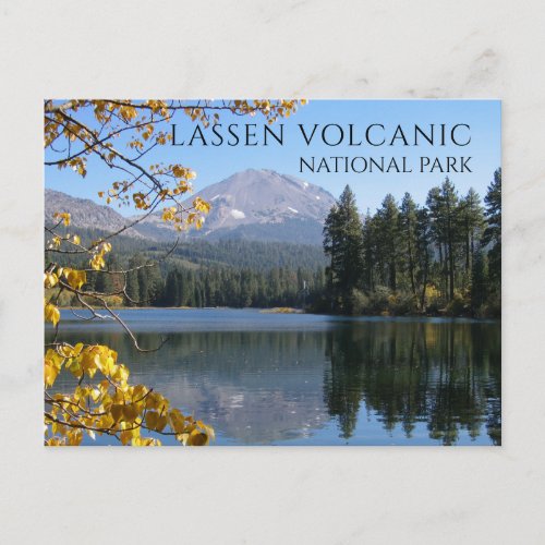 Lassen Peak Manzanita Lassen Volcanic Postcard