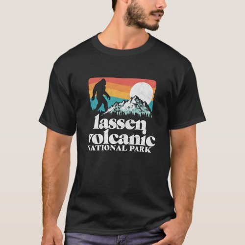 Lassen Volcanic National Park Bigfoot Mountains T_Shirt