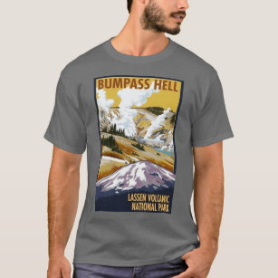 Lassen Volcanic National Park Bumpass Hell Travel T-Shirt