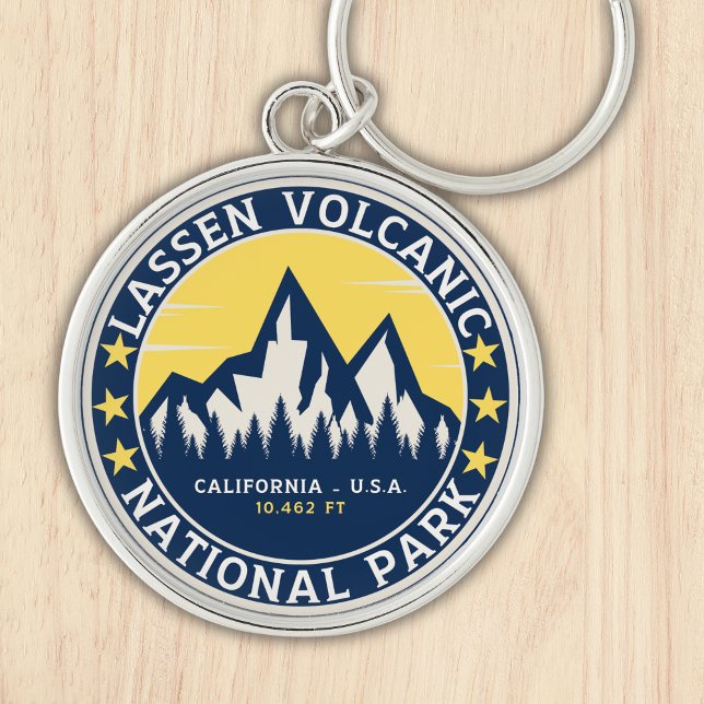 Lassen Volcanic National Park California Keychain (Creator Uploaded)