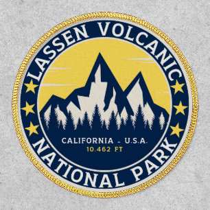 Lassen Volcanic National Park California Patch