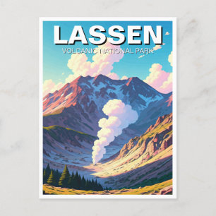 Lassen Volcanic National Park California Postcard