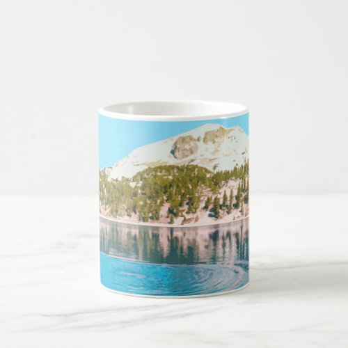 LASSEN VOLCANIC NATIONAL PARK _ CALIFORNIA USA COFFEE MUG