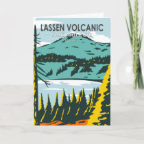 Lassen Volcanic National Park California Vintage