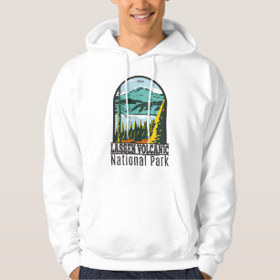 Lassen Volcanic National Park California Vintage  Hoodie