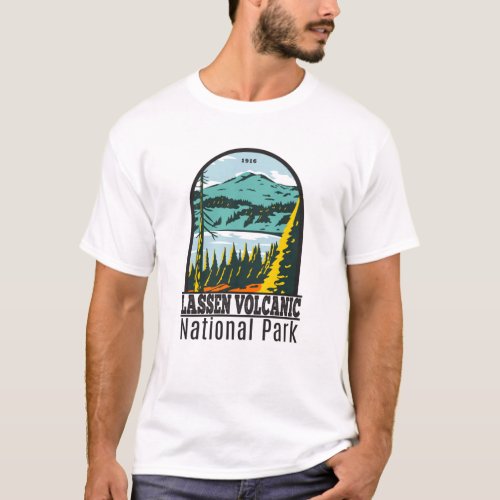 Lassen Volcanic National Park California Vintage T_Shirt