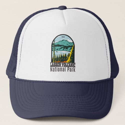 Lassen Volcanic National Park California Vintage  Trucker Hat