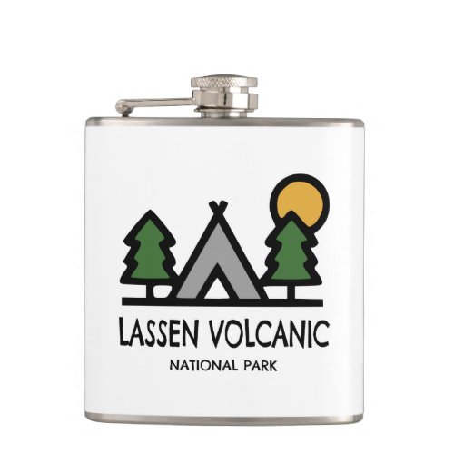 Lassen Volcanic National Park Flask