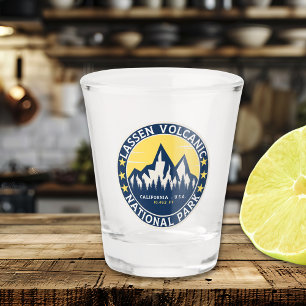 Lassen Volcanic National Park Landscape Shot Glass