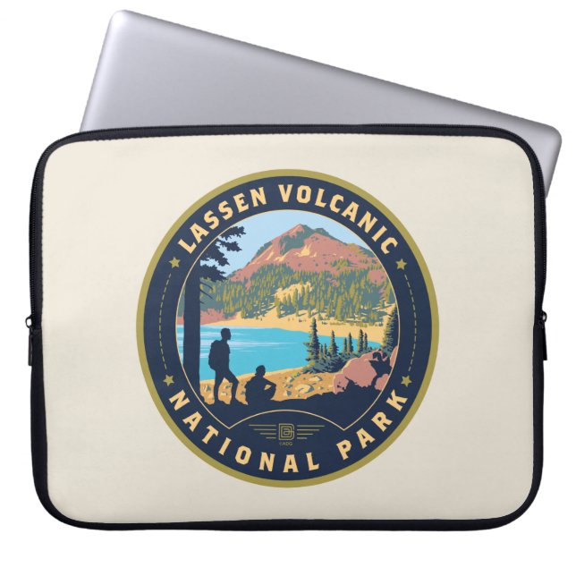 Lassen Volcanic National Park Laptop Sleeve (Front)