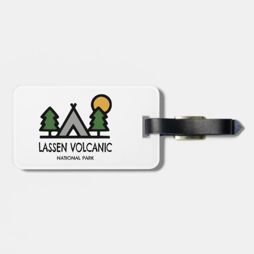 Lassen Volcanic National Park Luggage Tag