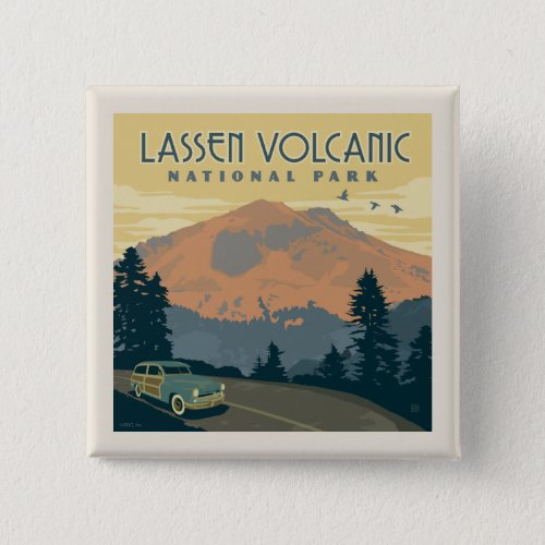 Lassen Volcanic National Park  Road Trip Button