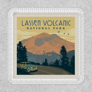 Lassen Volcanic National Park   Road Trip Patch
