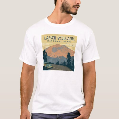 Lassen Volcanic National Park  Road Trip T_Shirt