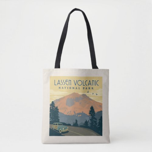 Lassen Volcanic National Park  Road Trip Tote Bag