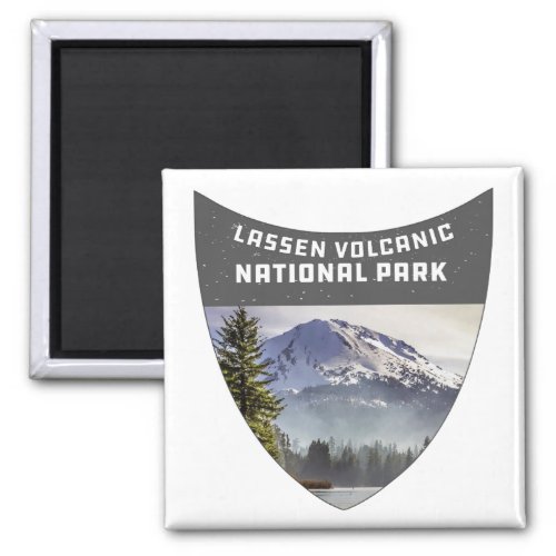 Lassen Volcanic National Park Souvenir California Magnet