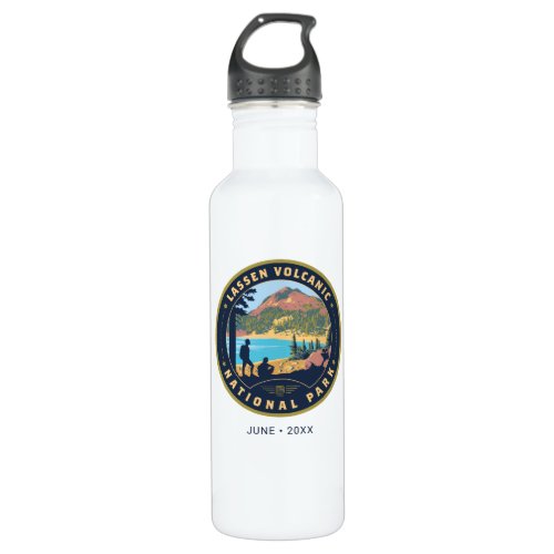 Lassen Volcanic National Park Stainless Steel Water Bottle