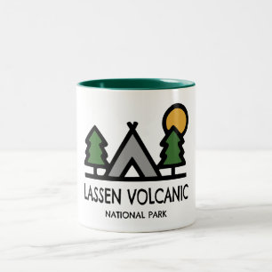 Lassen Volcanic National Park Two-Tone Coffee Mug