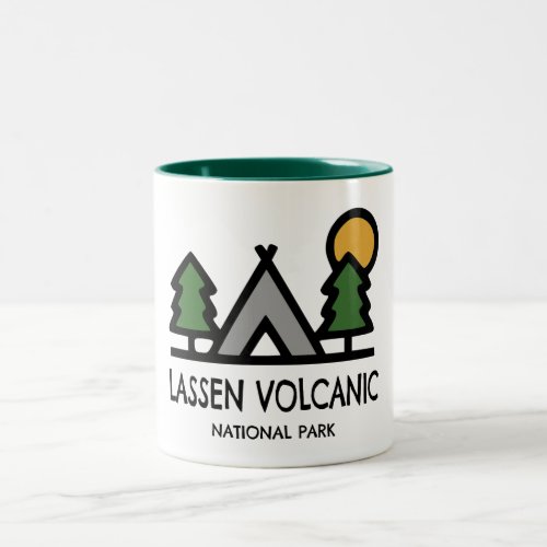 Lassen Volcanic National Park Two_Tone Coffee Mug