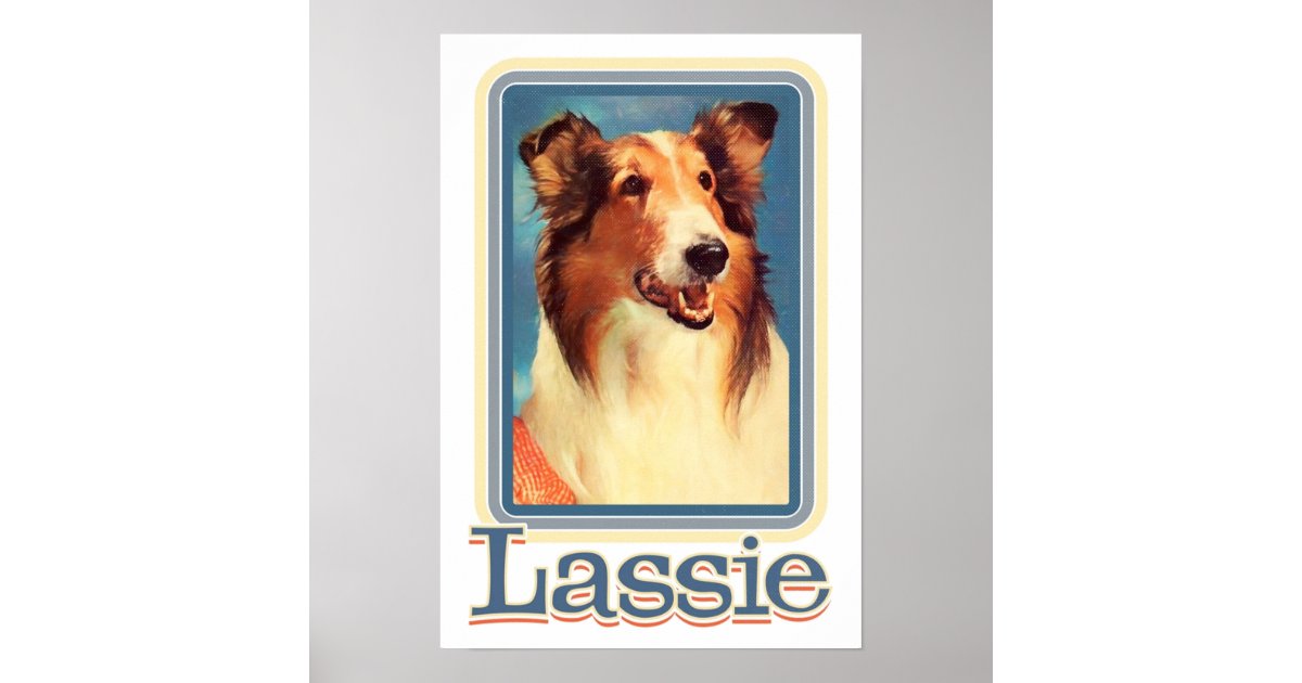Lassie Tv Shows Poster Zazzle